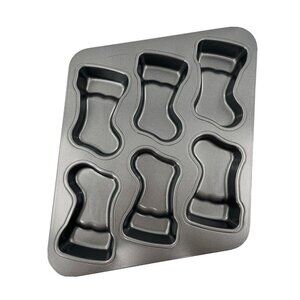 Chicago Metallic Christmas Stocking Pan Non-Stick